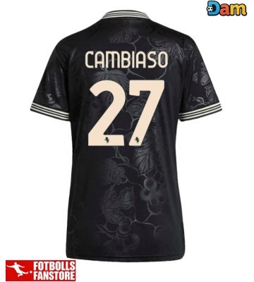 Juventus Andrea Cambiaso #27 Tredje Tröja Dam 2025-26 Kortärmad